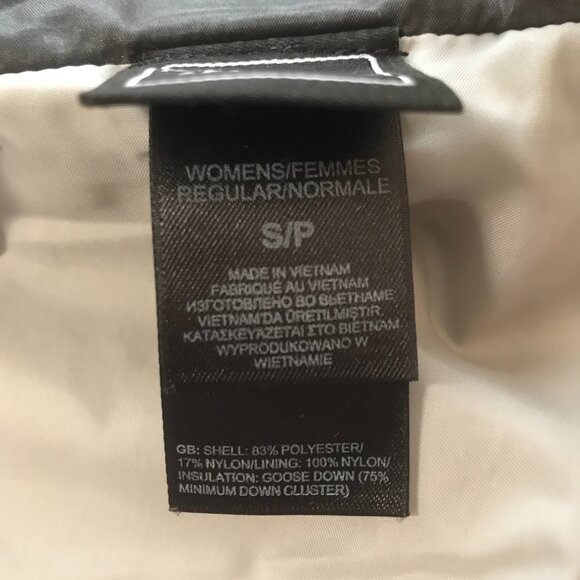 The North Face Goose Down Black 650 Puffer Jacket Size S - Picture 5 of 10